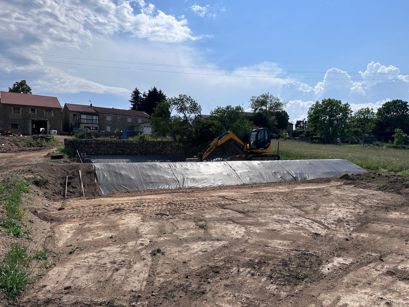 Terrain avant aménagement